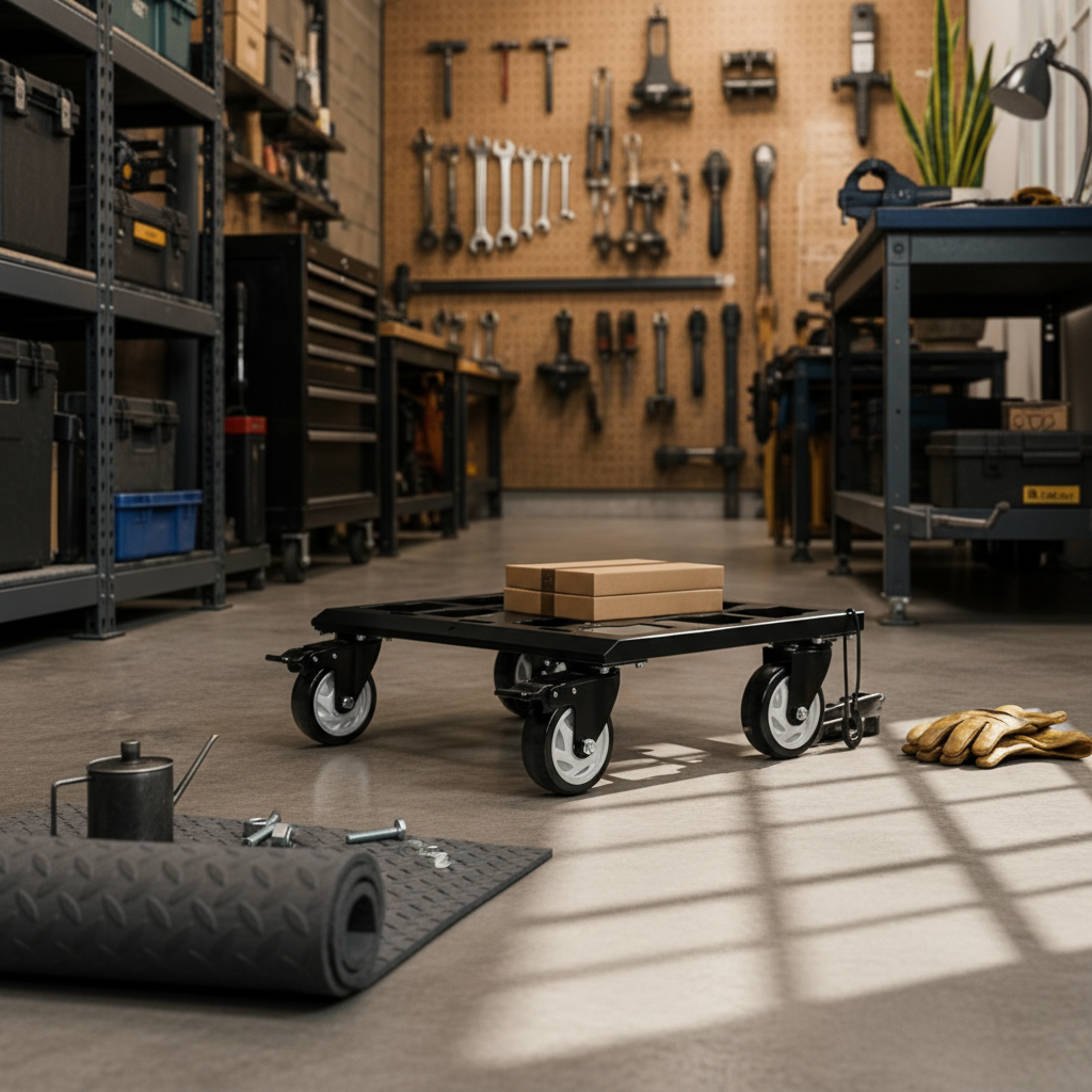 Tools Heavy Equipment - Toolbox Trolley with Brakes Heavy Duty