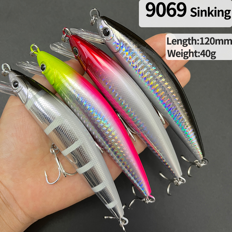 Heavy Equipment Xcmg - 40g 120mm Heavy Sinking Minnow Lures