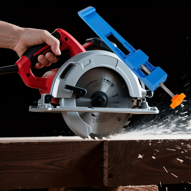Heavy Equipment Guide - Electric circular saw, equipped with ABS