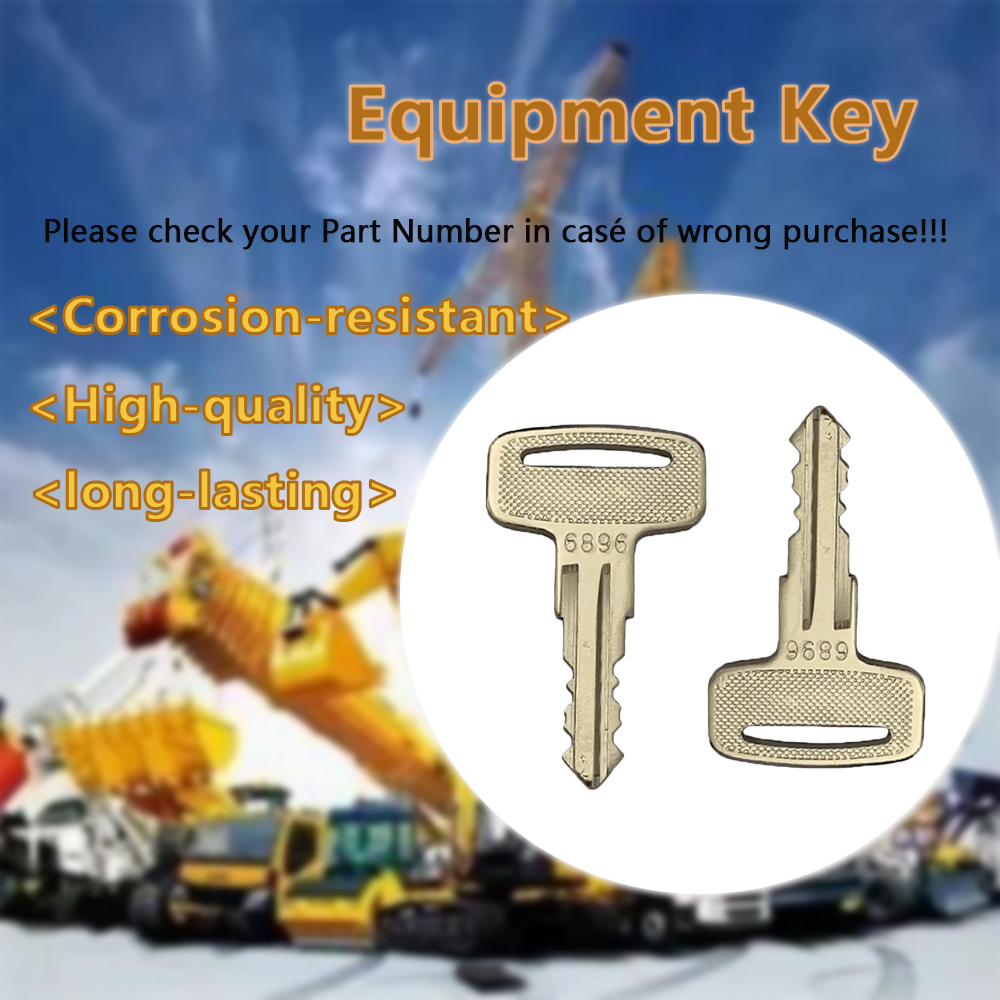 Heavy Equipment Keys - 1/5/10/30/50PCS 6896 Heavy Equipment Ignition Key