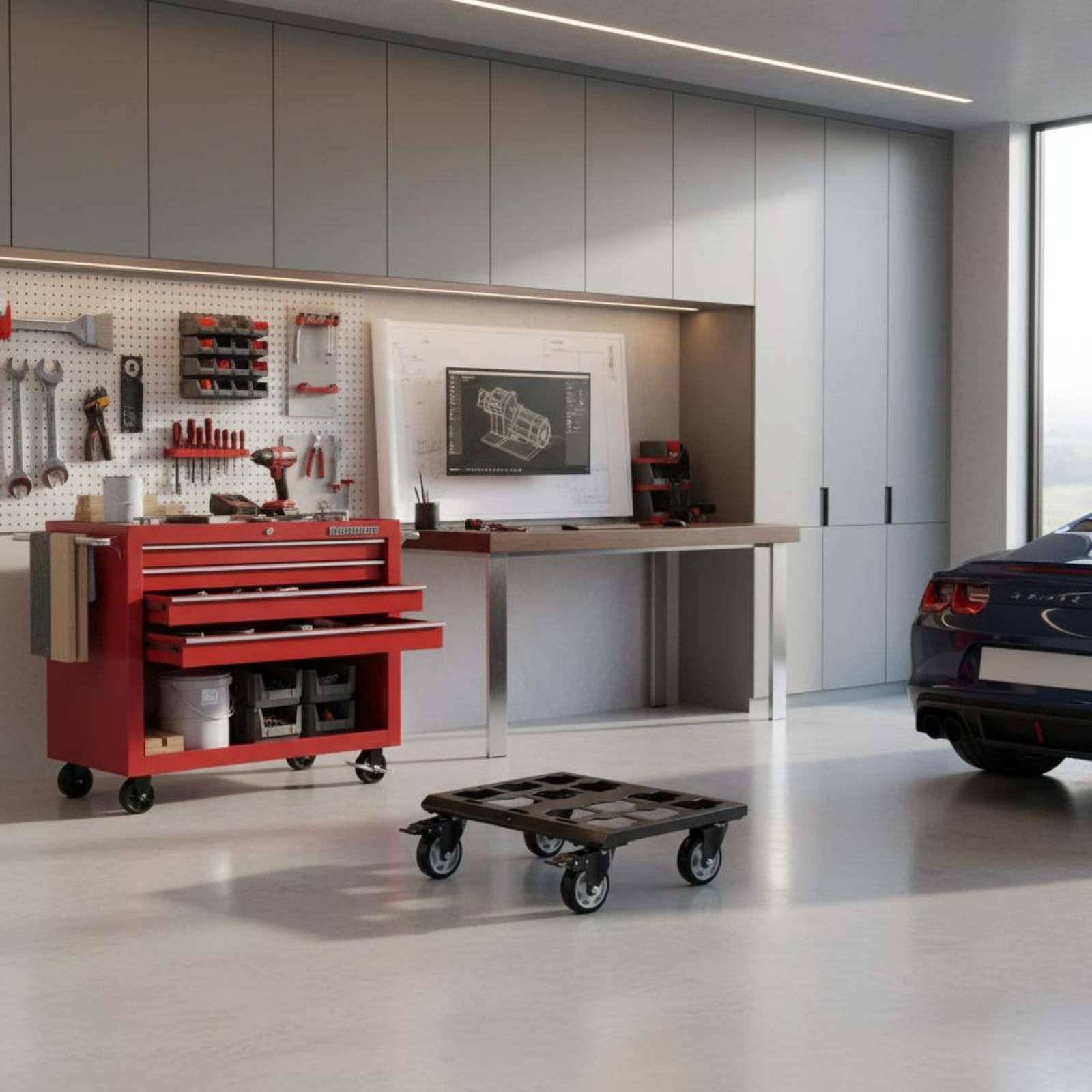 Toolbox Trolley with Brakes He - огляд і ціна Tools Heavy Equipment
