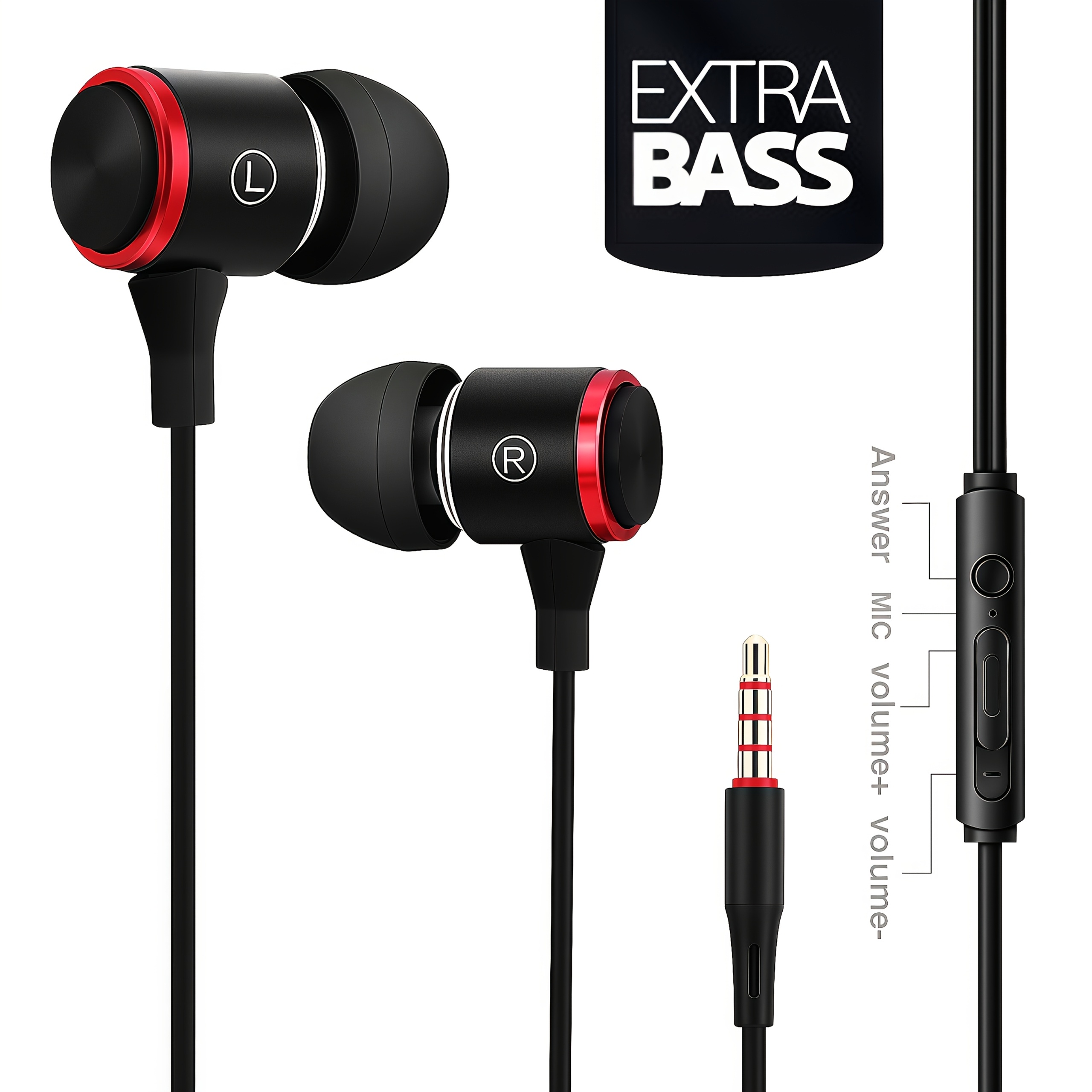 1pc Heavy Bass Wired In-Ear HI - огляд і ціна Heavy Equipment Unit