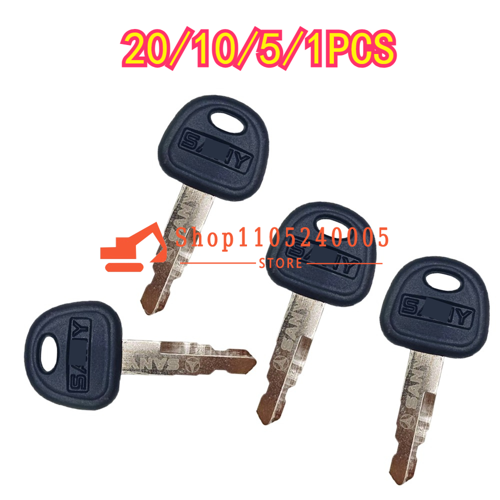 20/10/5/1PCS Brand New Ignitio - огляд і ціна Heavy Equipment Keys