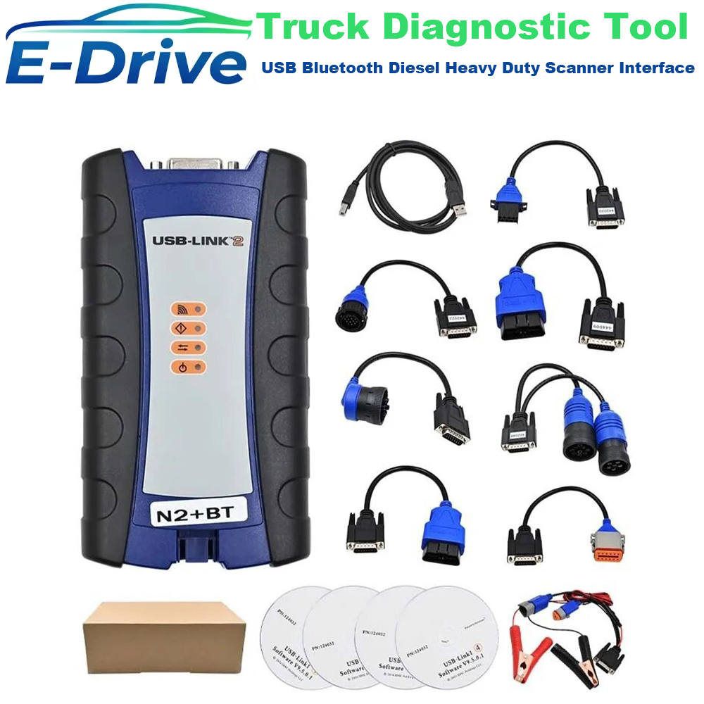 NEXIQ USB Link 2 Truck Diagnos - огляд і ціна Heavy Equipment Diagnostic Tool