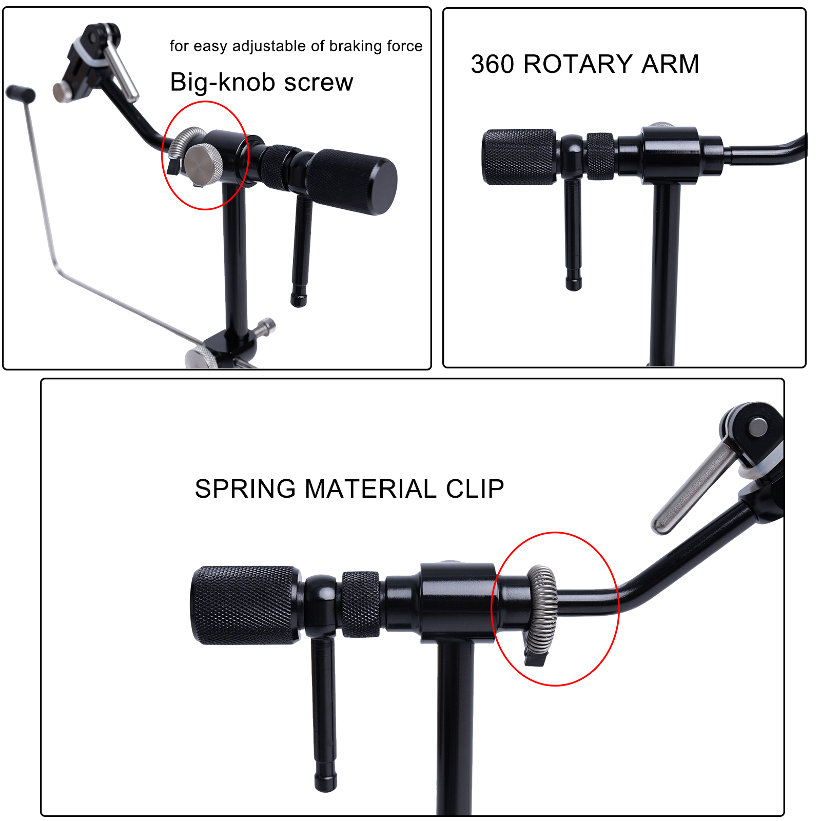 Rotary Fly Tying Vise Artifici - огляд і ціна Heavy Equipment Xcmg