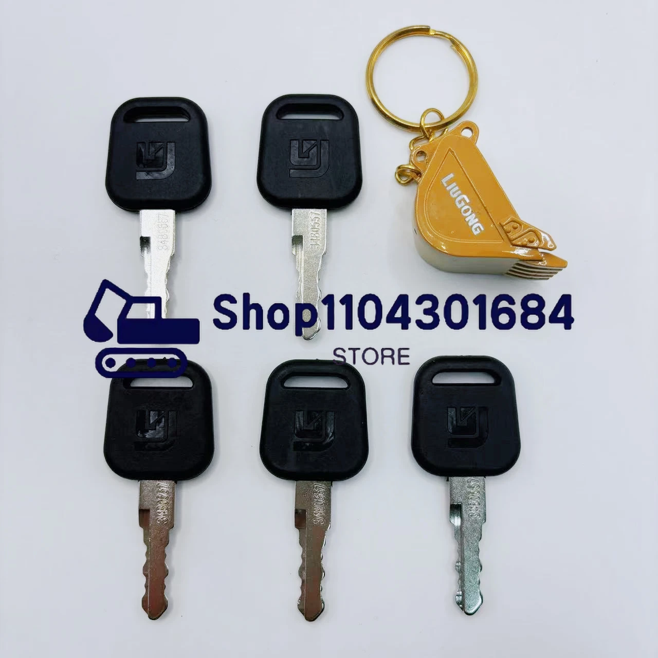 2/5PCS 34B0557 Keys for LIUGON - огляд і ціна Heavy Equipment Keys