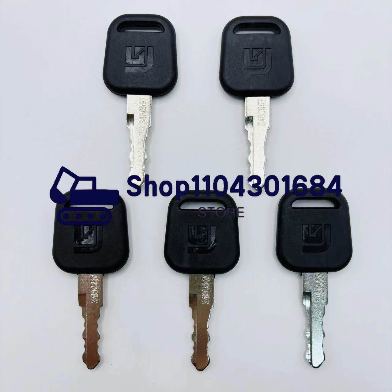2/5PCS 34B0557 Keys for LIUGON - огляд і ціна Heavy Equipment Keys