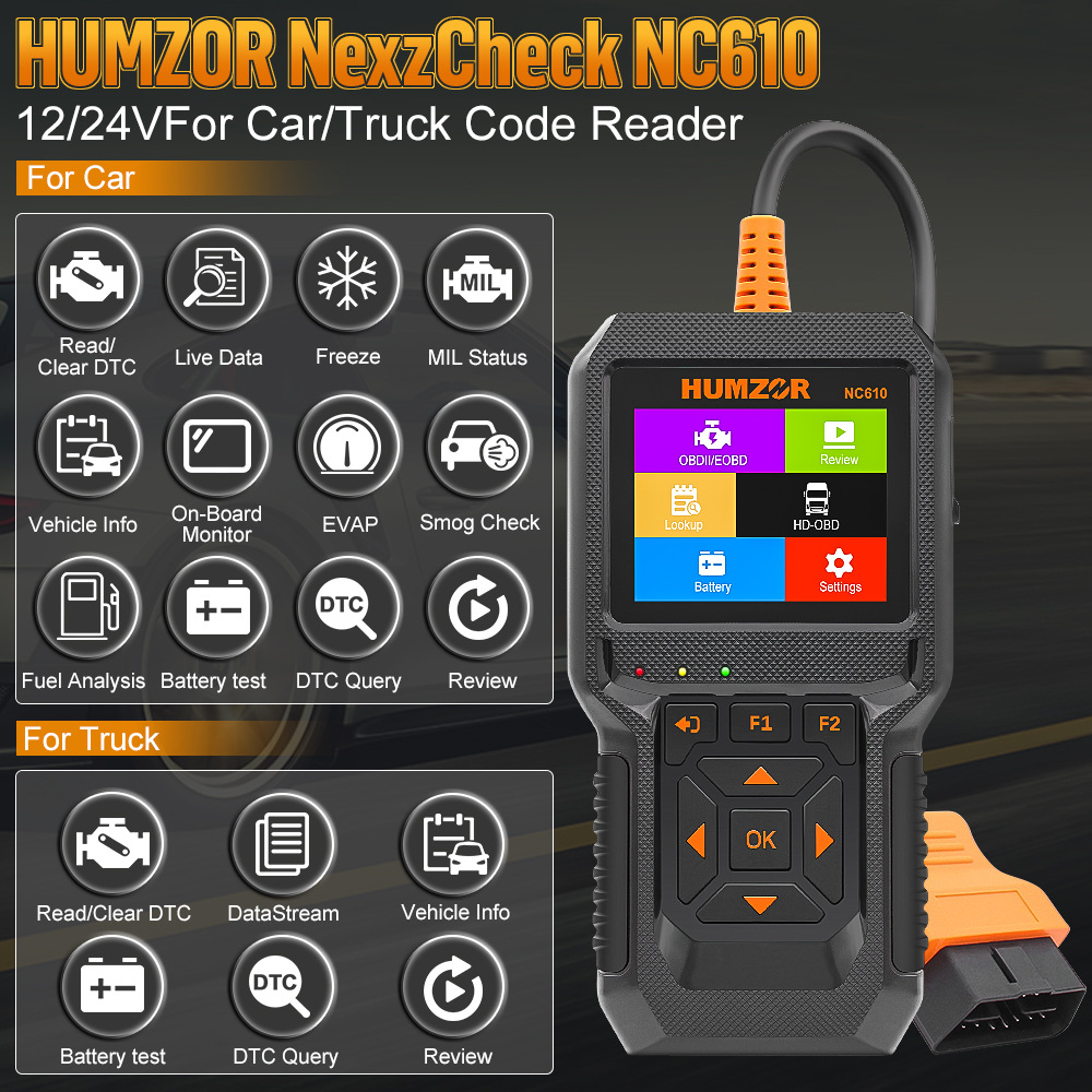 Car Diagnostic Tool For HUMZOR - огляд і ціна Heavy Equipment Diagnostic Tool