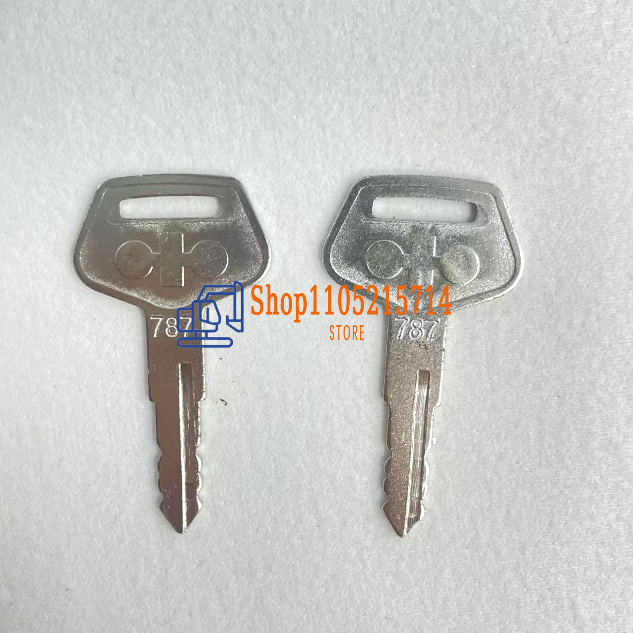 50PCS 787 Ignition Key for Kom - огляд і ціна Heavy Equipment Keys