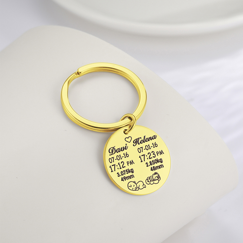 Personalized Custom Baby Keych - огляд і ціна Heavy Equipment Keys