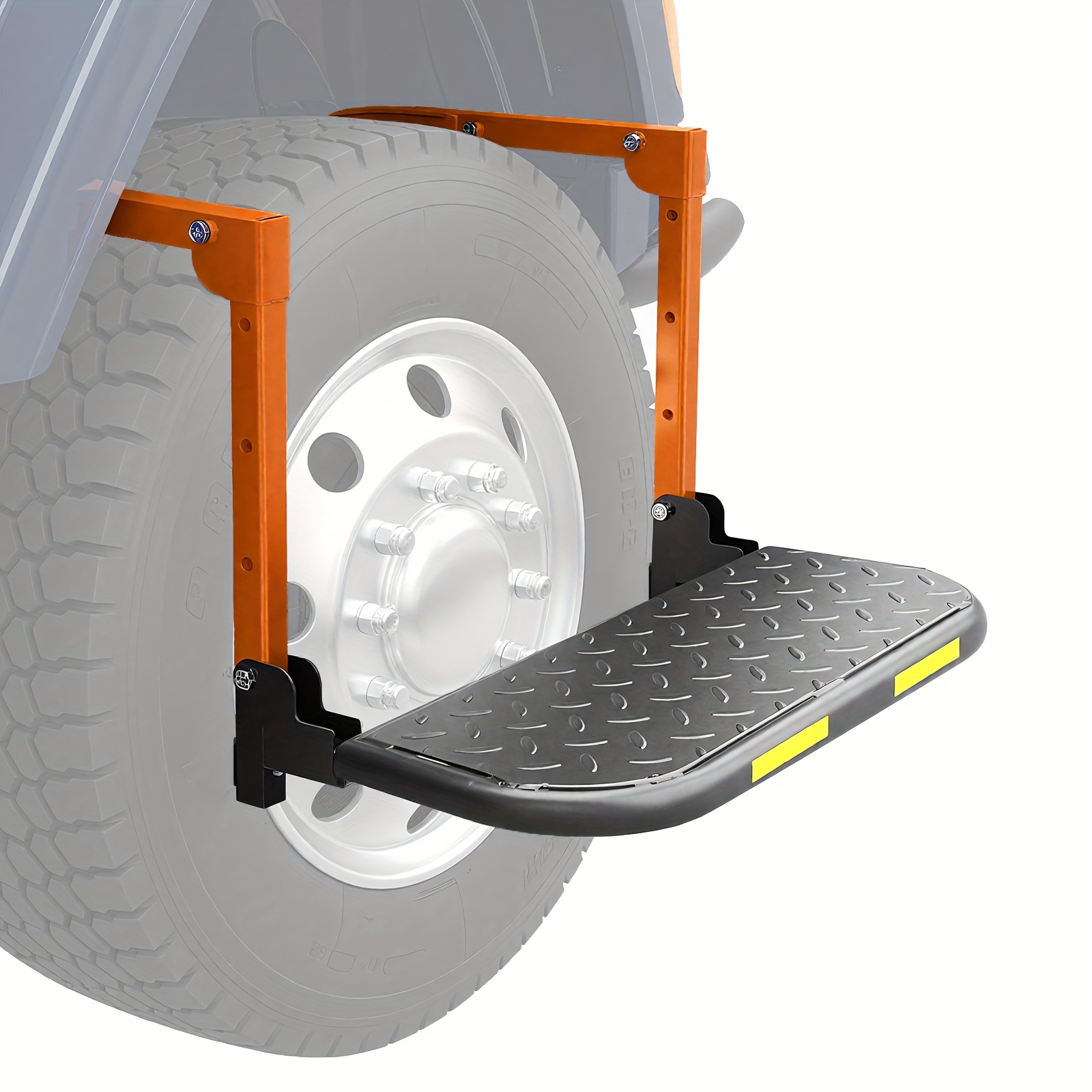 Collapsible Orange Wheel Chock - огляд і ціна Heavy Equipment Unit