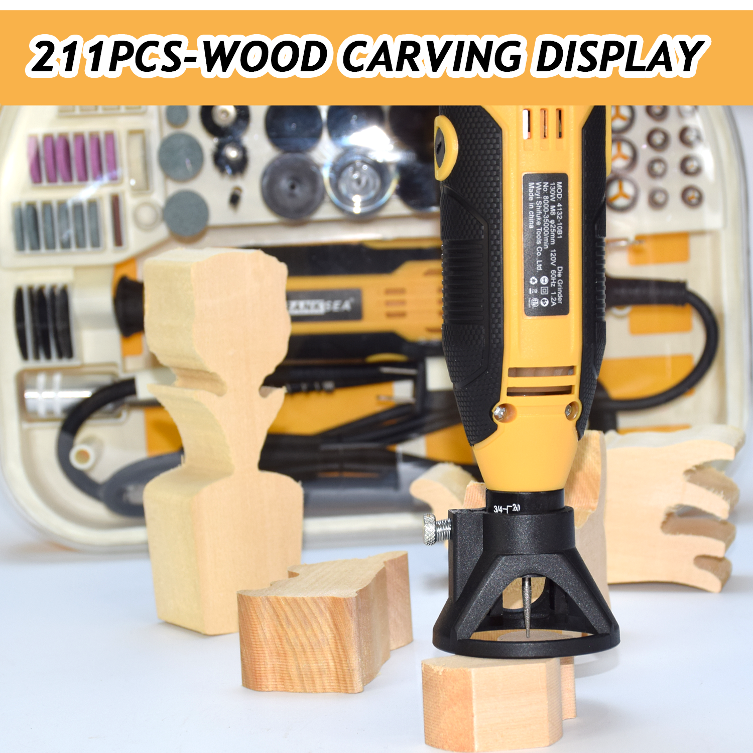 Rotary Tool Kit, Equipped With - огляд і ціна Tools Heavy Equipment