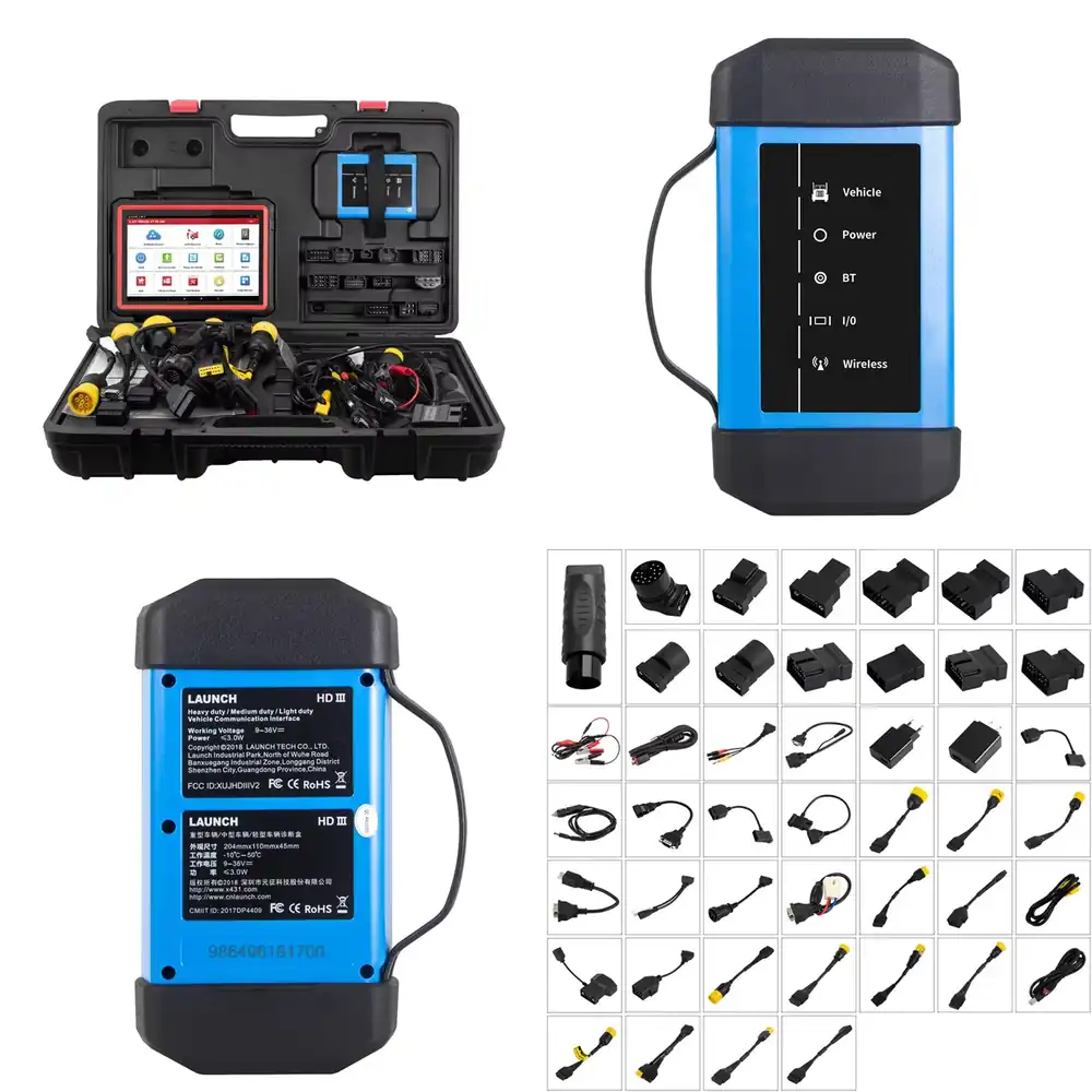 for X431 Pro3s for X431 High D - огляд і ціна Heavy Equipment Diagnostic Tool