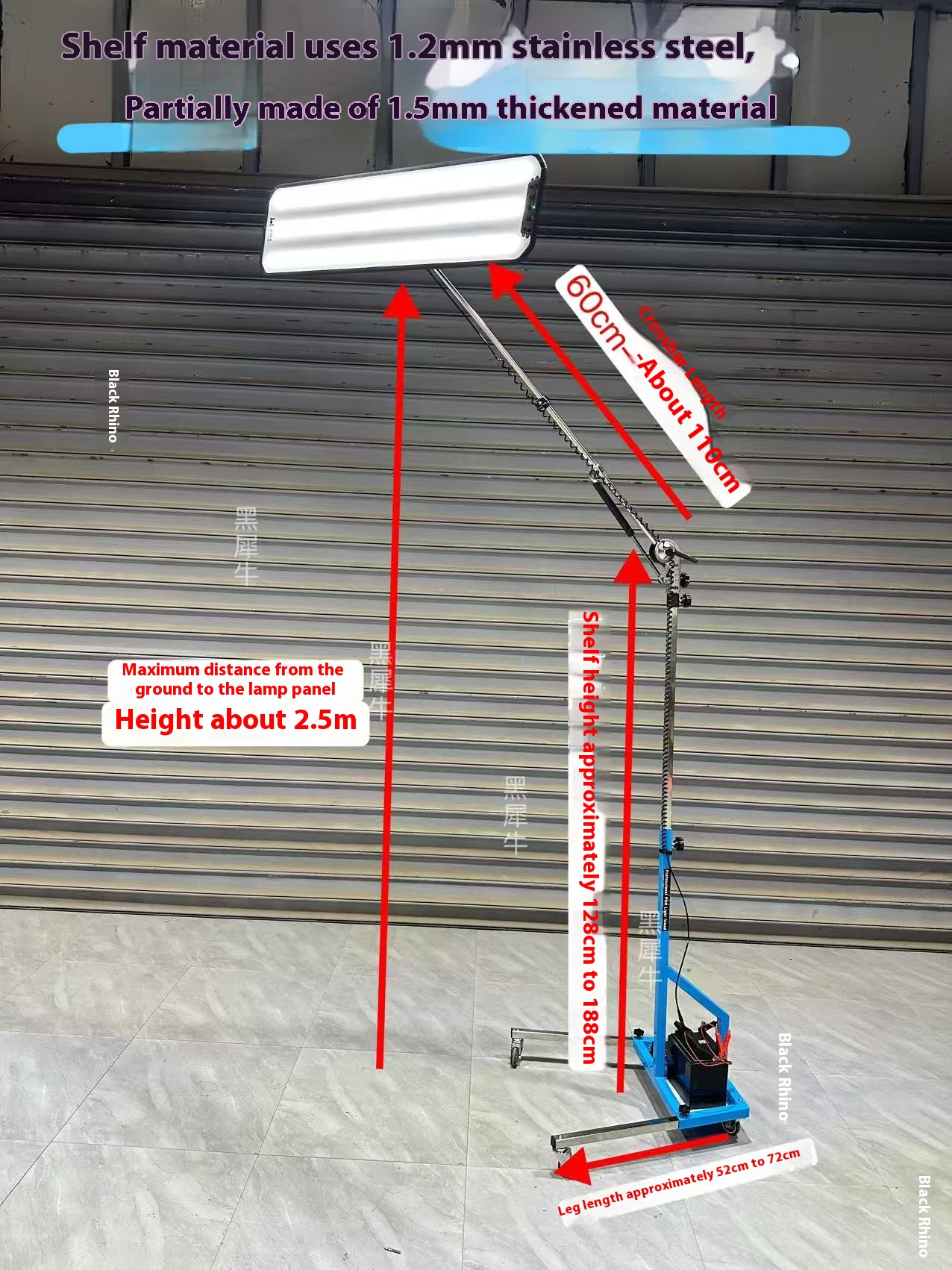 Heavy-Duty Shelf Light, Lightw - огляд і ціна Heavy Equipment Brands