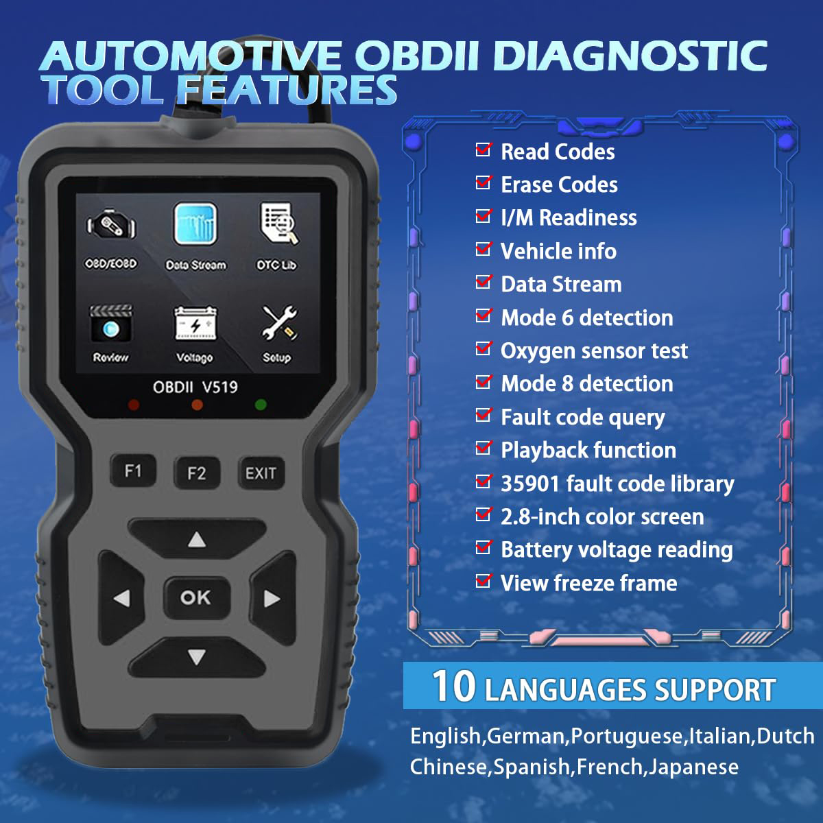 Professional Obd2 Diagnostic T - огляд і ціна Heavy Equipment Diagnostic Tool