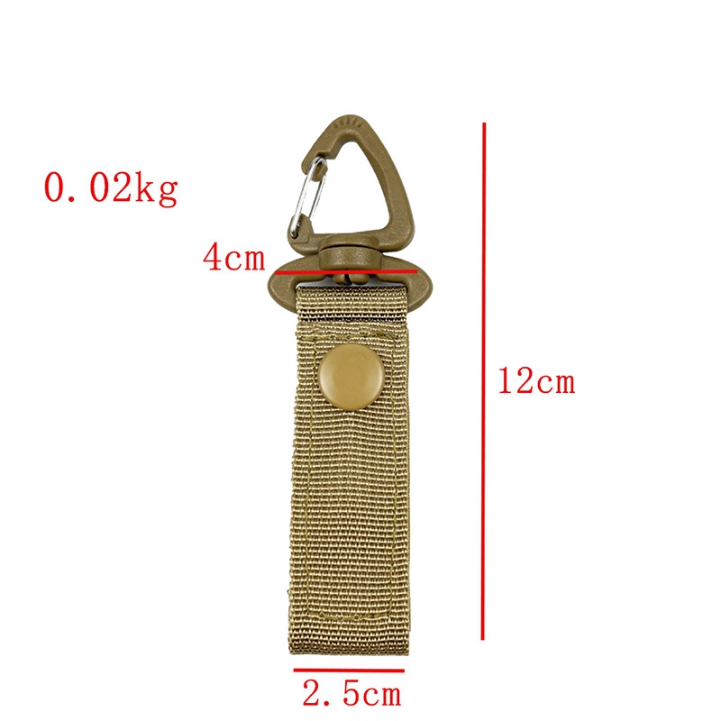 Tactical Key Ring Chain D-Ring - огляд і ціна Heavy Equipment Keys