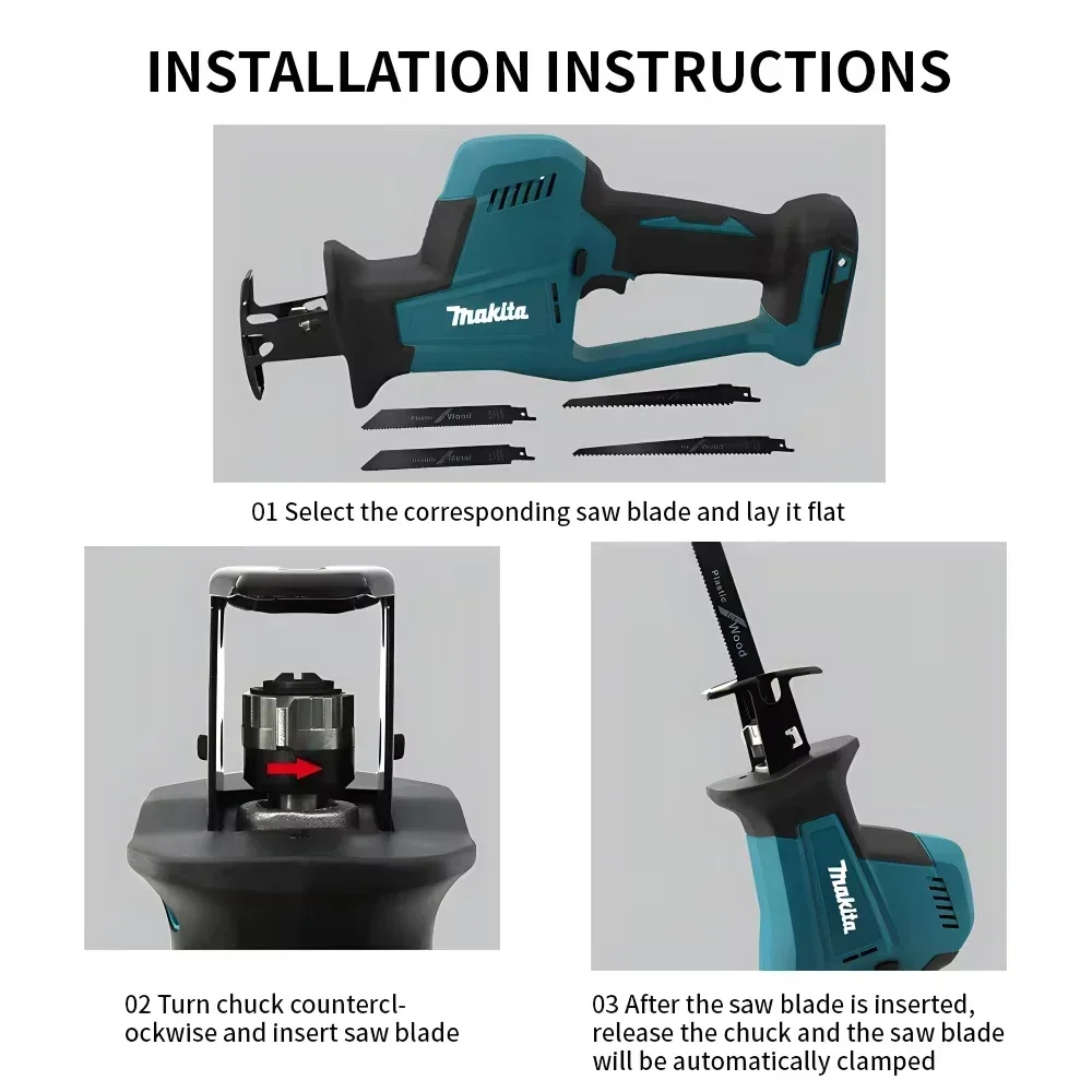 Makita DJR189 18V Cordless Ele - огляд і ціна Tools Heavy Equipment