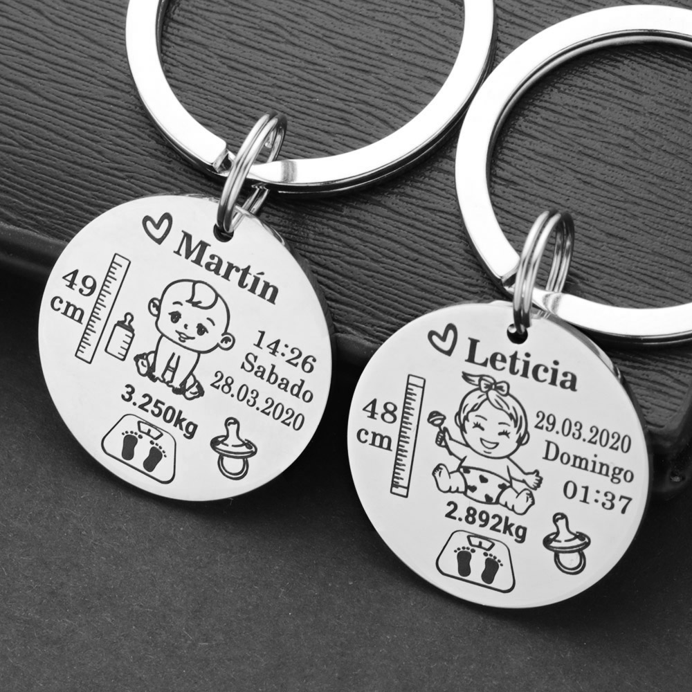 Customized Personalized Baby K - огляд і ціна Heavy Equipment Keys