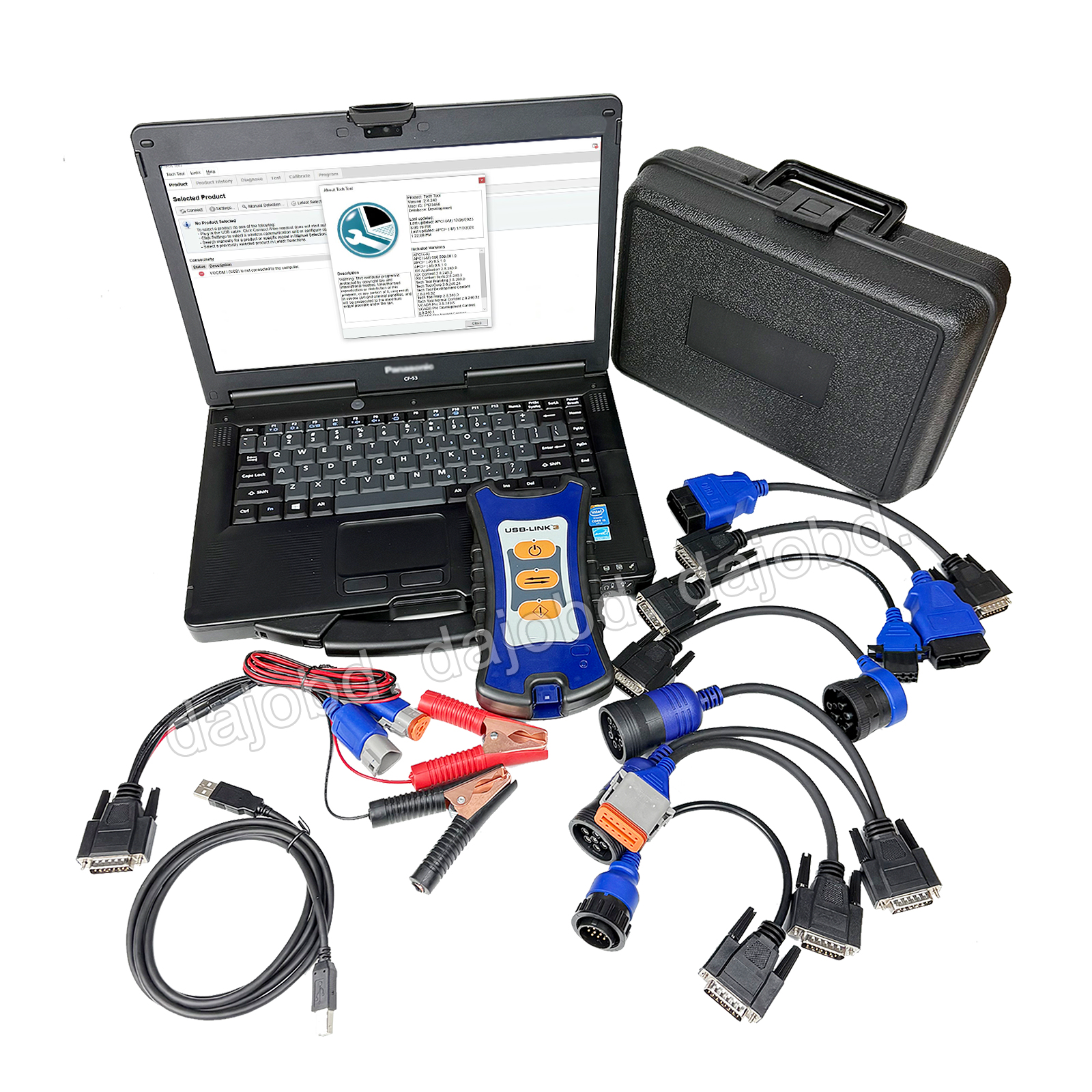CF-54 laptop 16+512g with nexi - огляд і ціна Heavy Equipment Diagnostic Tool