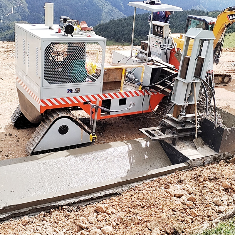 Laser Guided Curb Slipform Mac - огляд і ціна Heavy Equipment Guide