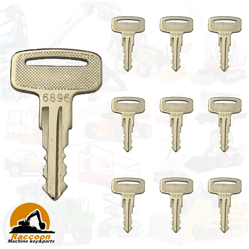 1/5/10/30/50PCS 6896 Heavy Equ - огляд і ціна Heavy Equipment Keys